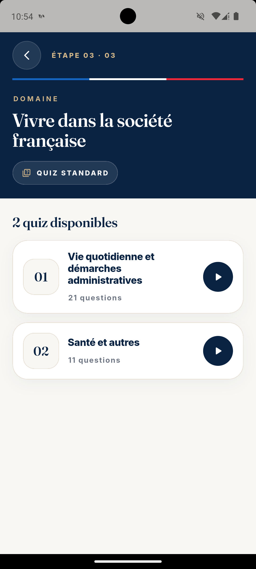 Projets Mobile / 56